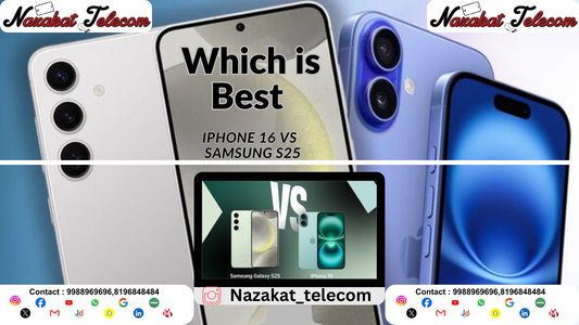 Phone 16 vs. Samsung Galaxy S25: The Ultimate Showdown of 2025’s Flagship Smartphones🚀
