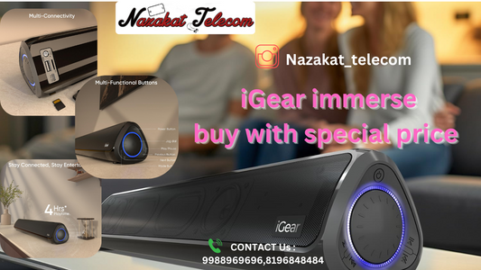 iGear Immerse: Your Party's Sonic & Visual Powerhouse