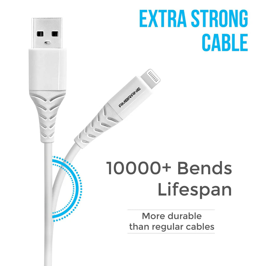 Ambrane ACL-11 lightning cable (iPhone Cable USB to iPhone) - Nazakat Telecom