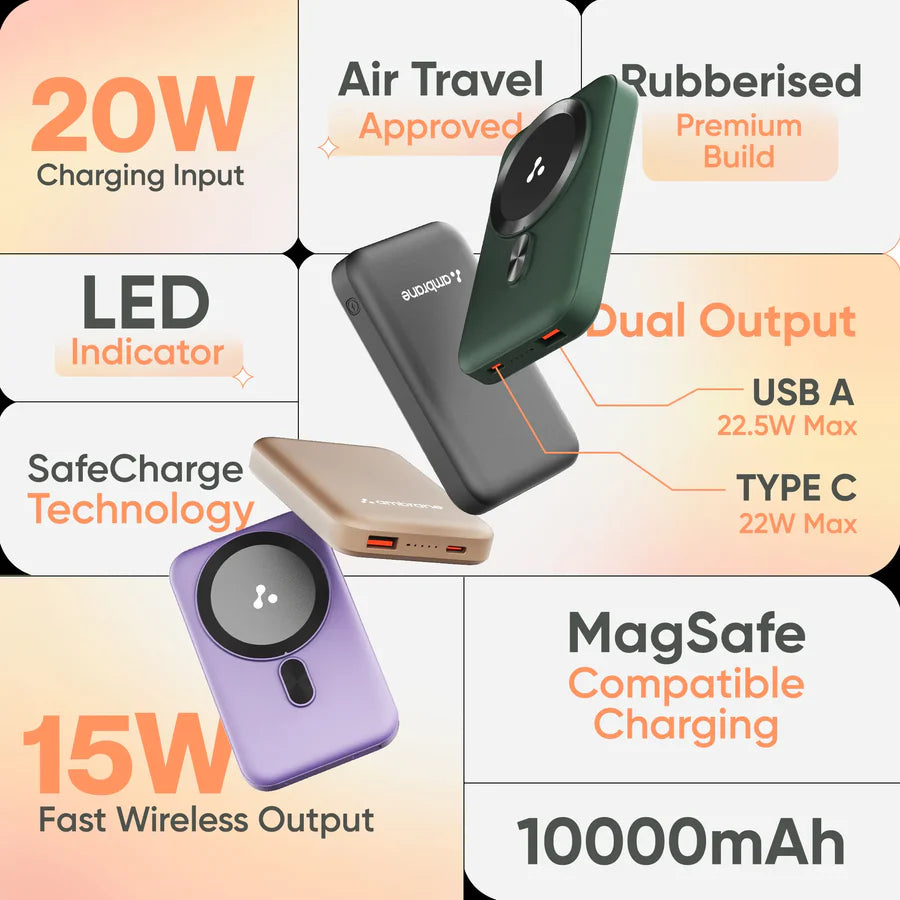 Aerosync PB 12 Wireless Powerbank - Nazakat Telecom