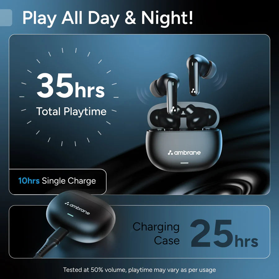 Ambrane Dots Icone True Wireless Earbuds