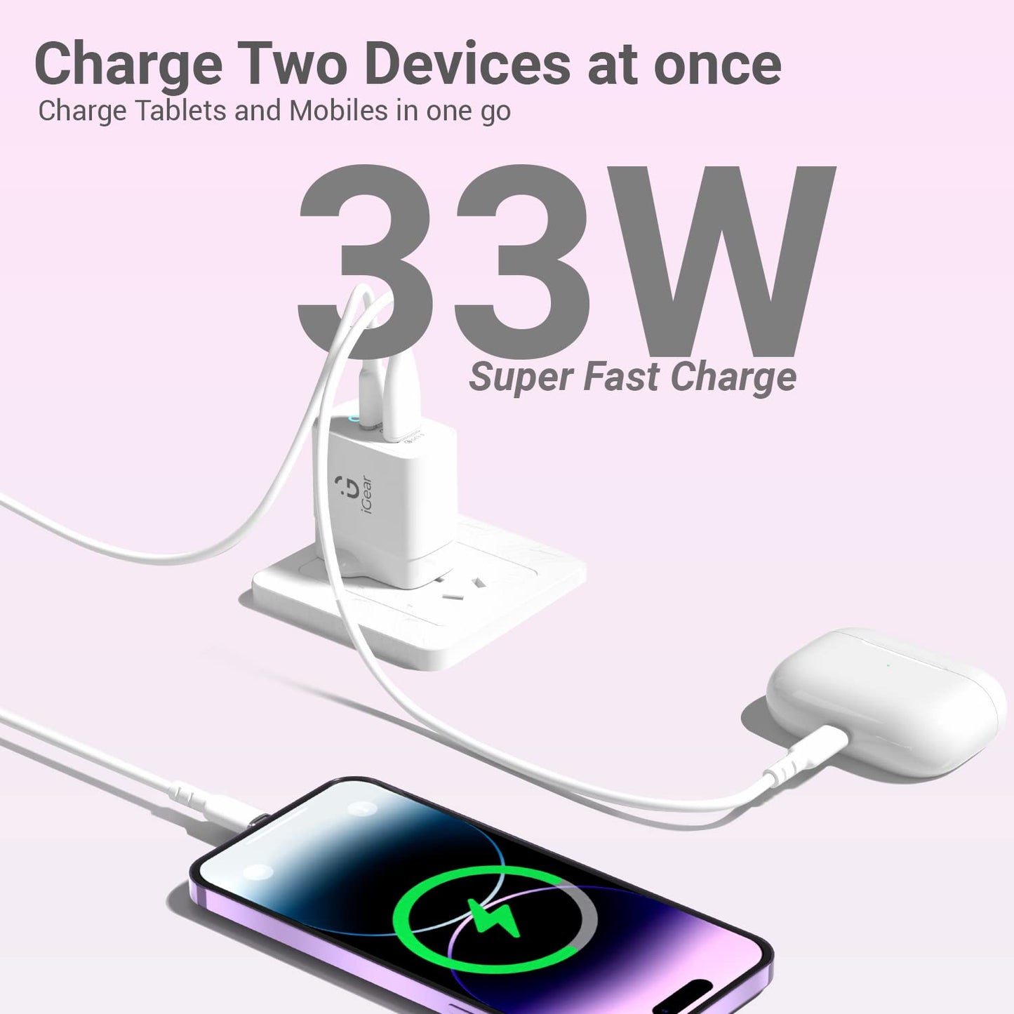 iGear 33W Adaptor - Nazakat Telecom
