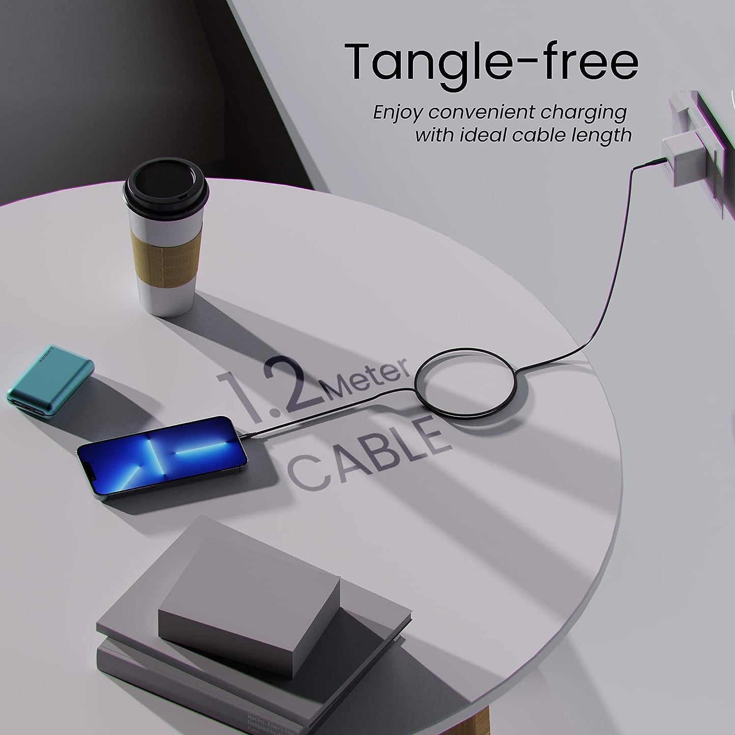 Ambrane Type-C to Lightning Cable (ABTL-125G) - Nazakat Telecom
