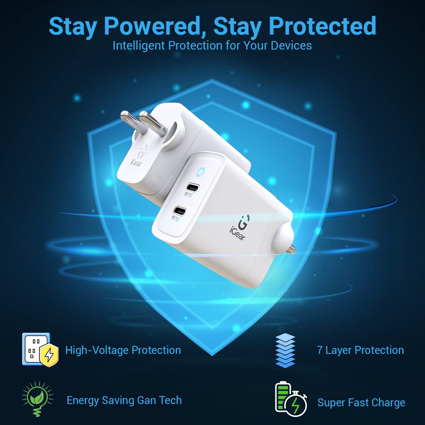 iGear 47W Adaptor - Nazakat Telecom
