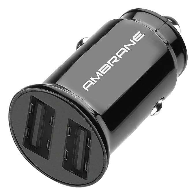 Ambrane Acc-56 Dual Port Car Charger - Nazakat Telecom