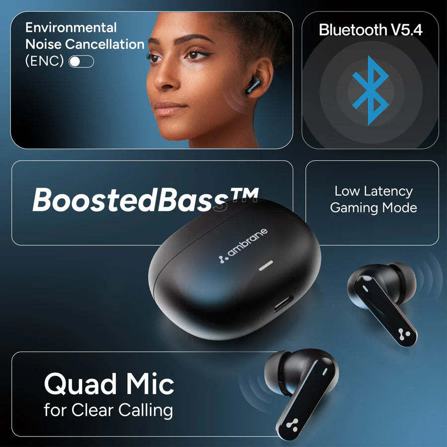 Ambrane Dots Icone True Wireless Earbuds