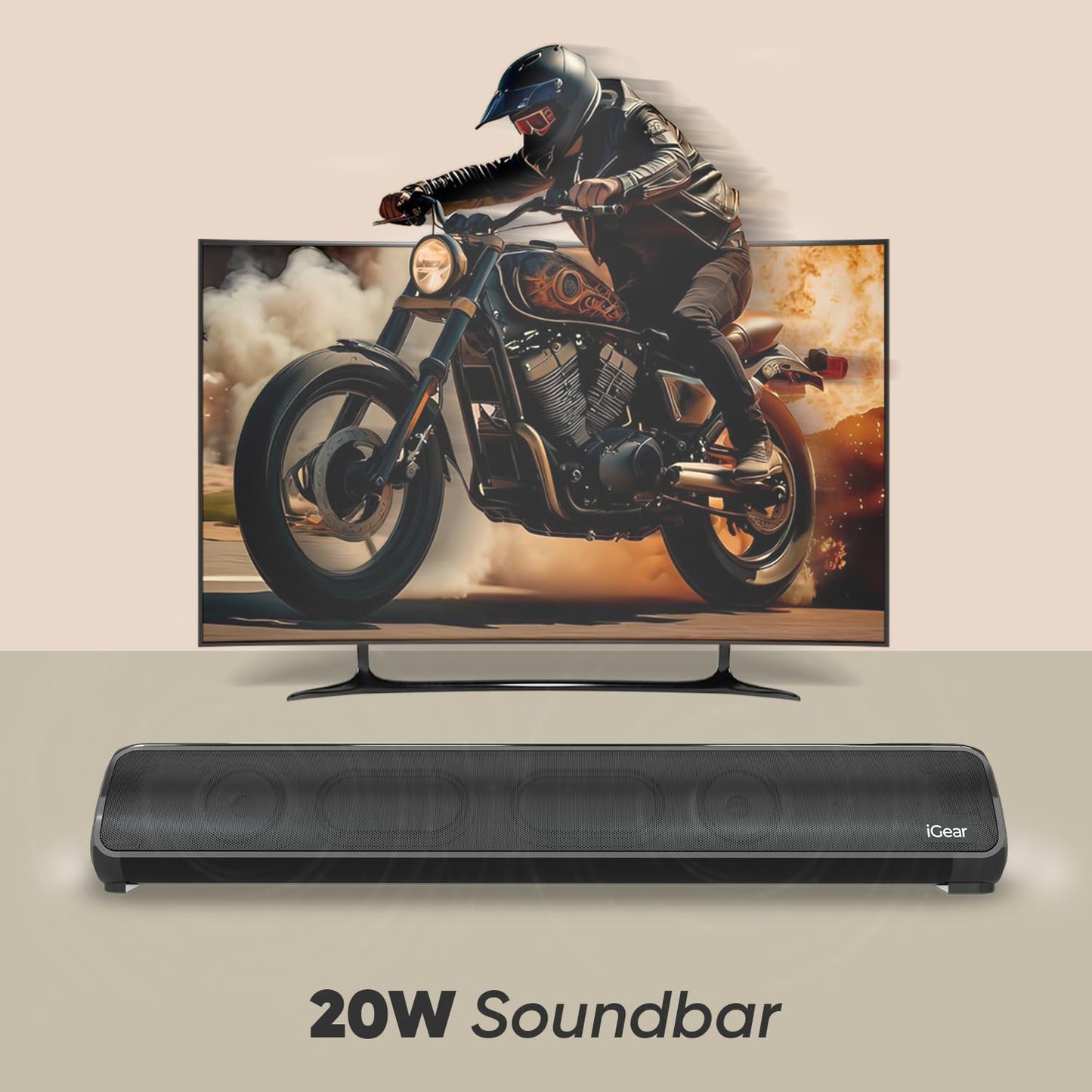 iGear Immerse Soundbar 20W - Nazakat Telecom