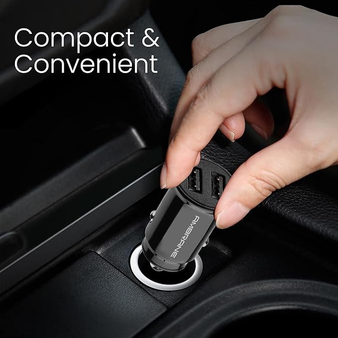 Ambrane Acc-56 Dual Port Car Charger - Nazakat Telecom