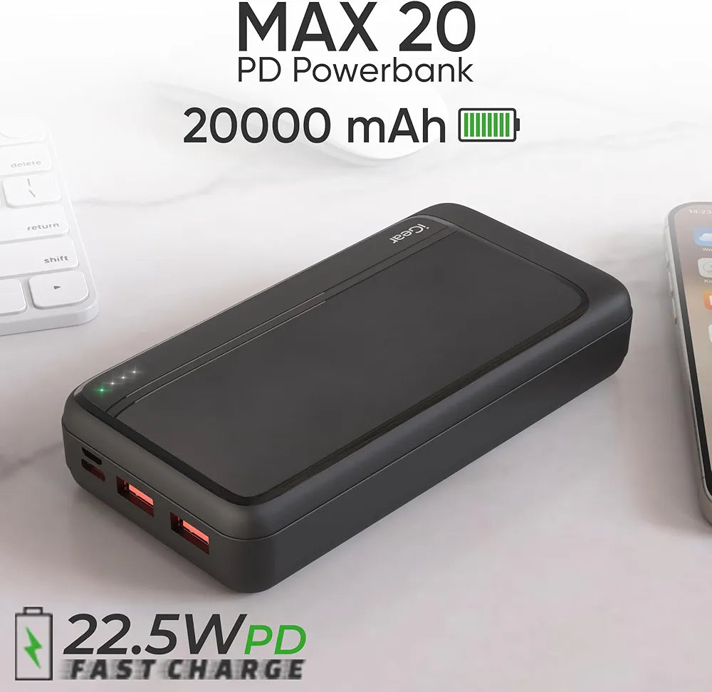 iGear MAX 20 PD Powerbank - Nazakat Telecom