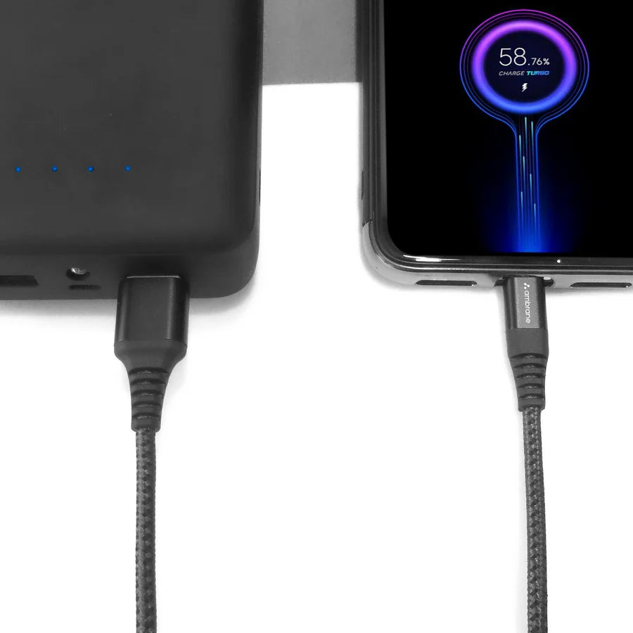 Ambrane BCM-15 is a fast-charging Micro USB cable - Nazakat Telecom