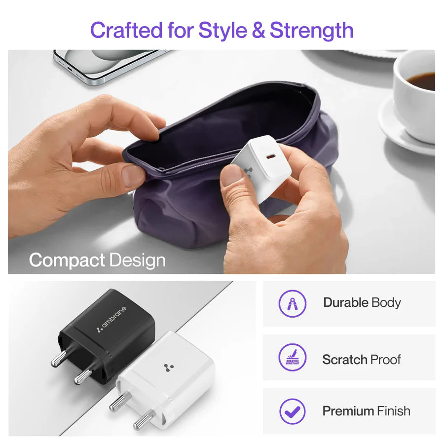 Ambrane UNI-25 (Wall charger) - Nazakat Telecom