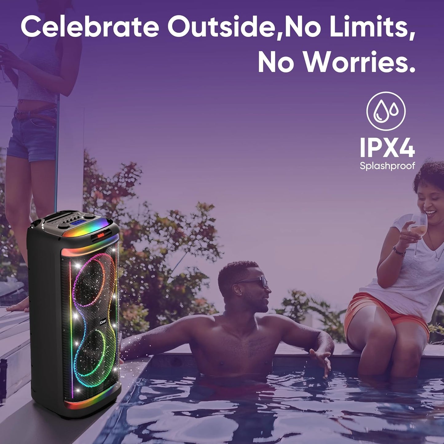 iGear X-Bass 160 Ultimate 160W Portable Bluetooth Party Speaker