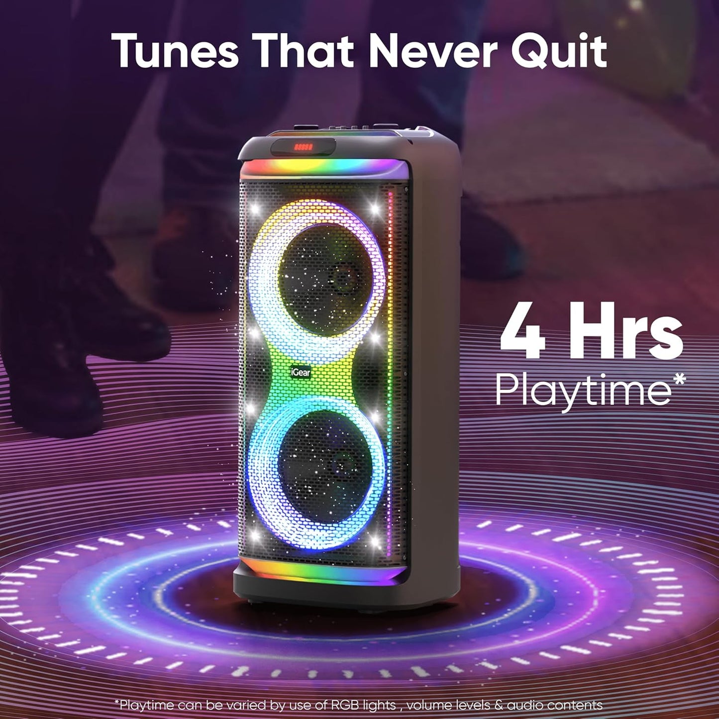 iGear X-Bass 160 Ultimate 160W Portable Bluetooth Party Speaker