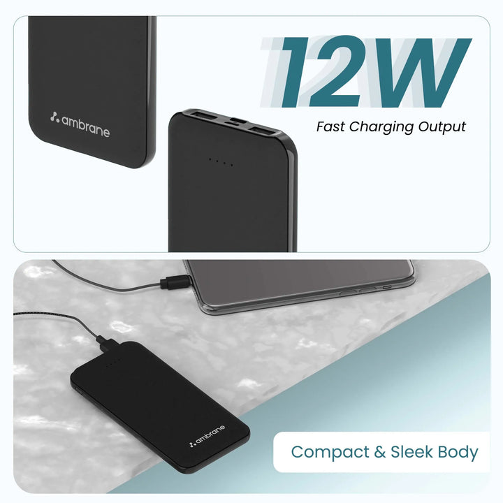Ambrane Neos 11 10000mAh Powerbank - Nazakat Telecom