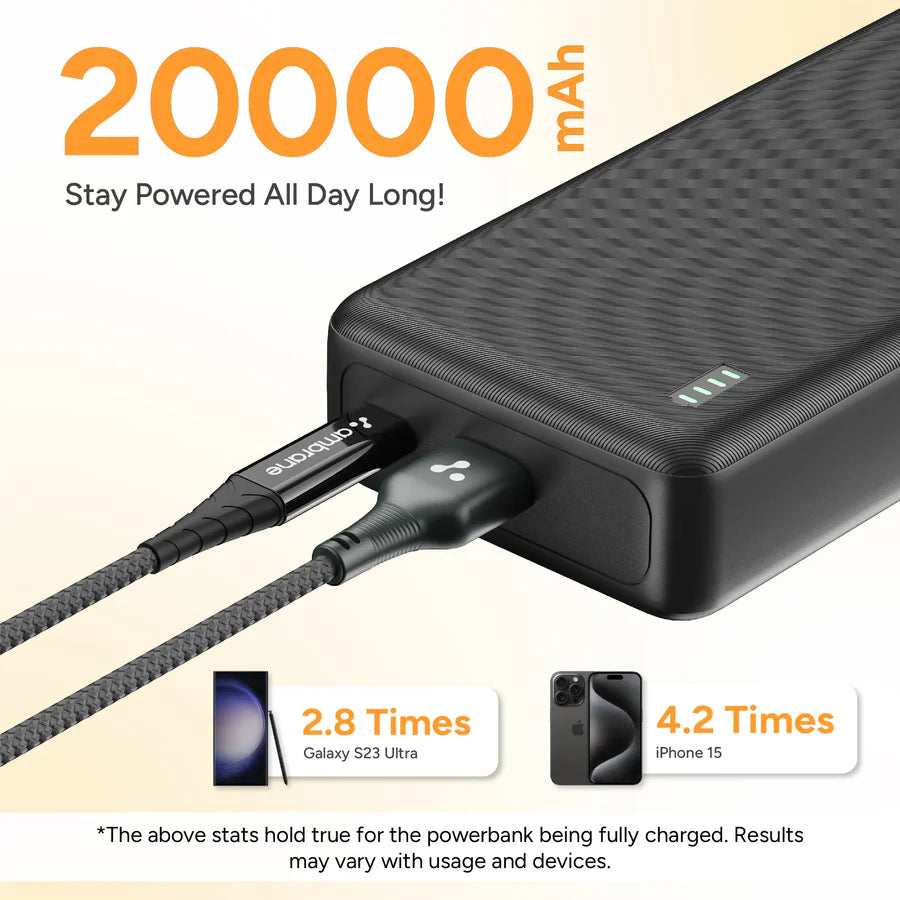 Ambrane Xtreme 20K - Nazakat Telecom