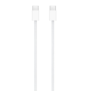 Apple 60W USB-C to USB-C Charge Cable | 1M | Woven Design | Fast Charging & Data | White