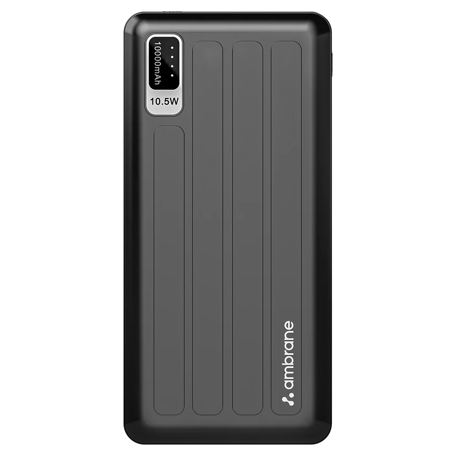 Ambrane PP129 - 10000 mAH Power Bank - Nazakat Telecom