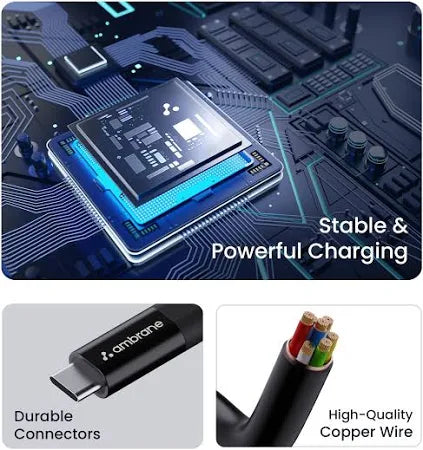 Ambrane ACT-11 Type-C Cable - Nazakat Telecom