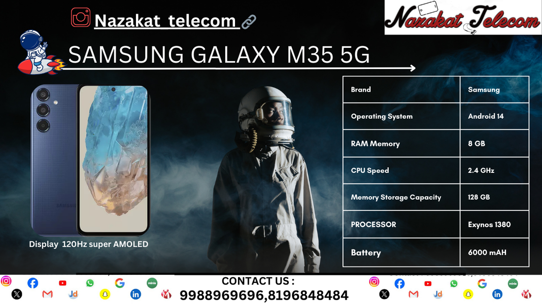 Samsung Galaxy M35 5G: Premium Features, Mid-Range Price