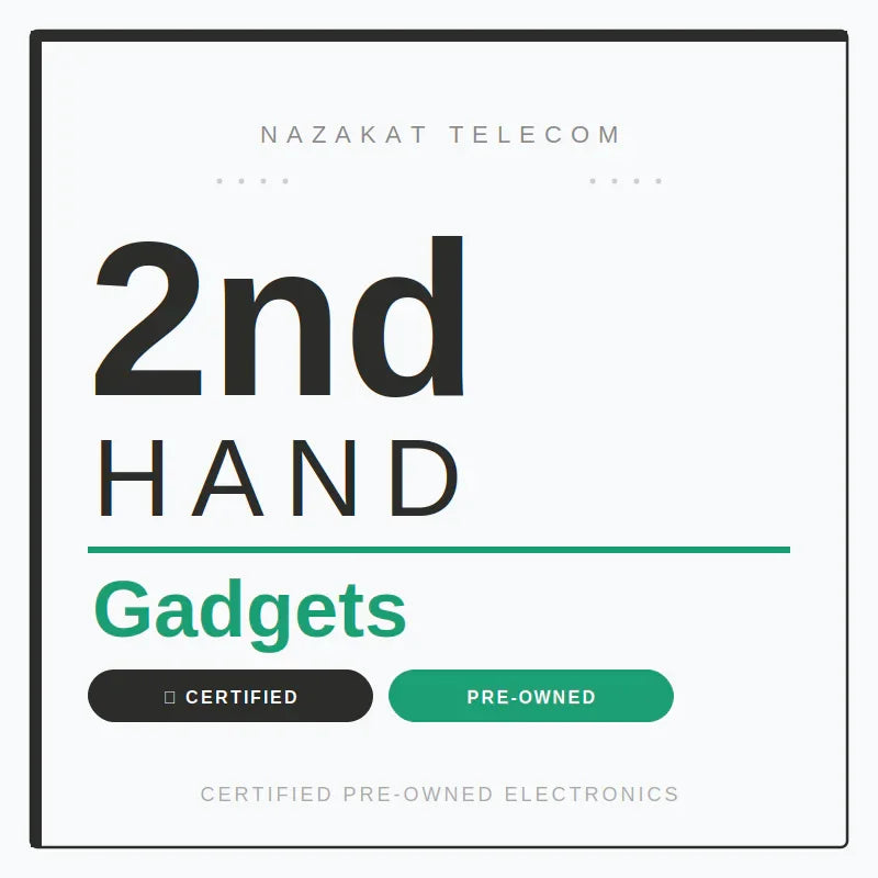 Second Hand Gadgets Collection - Nazakat Telecom