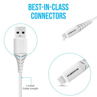 Ambrane ACL-11 lightning cable (iPhone Cable USB to iPhone) - Nazakat Telecom