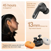 Ambrane Dots Pro Earbuds With ANC