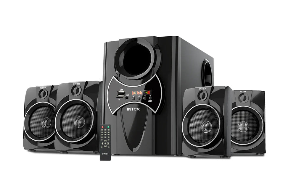 Intex 2650 Pro FMUB 4.1 CH Multimedia Speaker