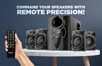Intex 2650 Pro FMUB 4.1 CH Multimedia Speaker