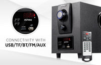 intex Boom 1666 TUFB | 2.1 CH Multimedia Speaker - 35W