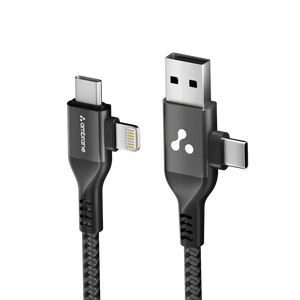Ambrane 4 in 1 Fast Charging Cable (AC4CL-15)