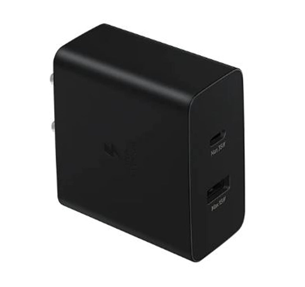 Samsung Original 35W Power Adapter Duo | Dual Port | Super Fast Charging | Tablets & Phones