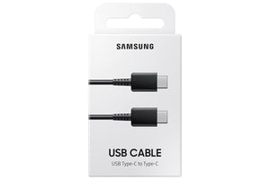 Samsung Original USB Type-C to Type-C Cable | 1M (3.28 Ft) | High-Speed Charging & Data | Black