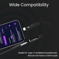 Ambrane Type C to 3.5 mm Audio Jack Connector - Nazakat Telecom