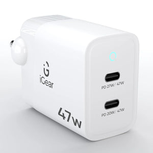 iGear Core 47 GaN Charger 47W — Best GaN Charger Pathankot Punjab