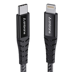 Ambrane ABTL-125G USB-C to Lightning Cable 22.5W — iPhone Fast Charging Cable Pathankot
