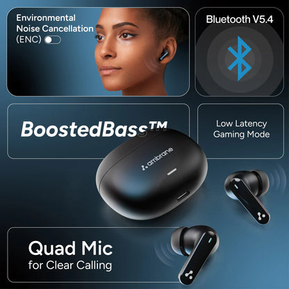 Ambrane Dots Icone True Wireless Earbuds