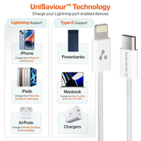 Ambrane Type-C to Lightning Cable (ABTL-Q12)