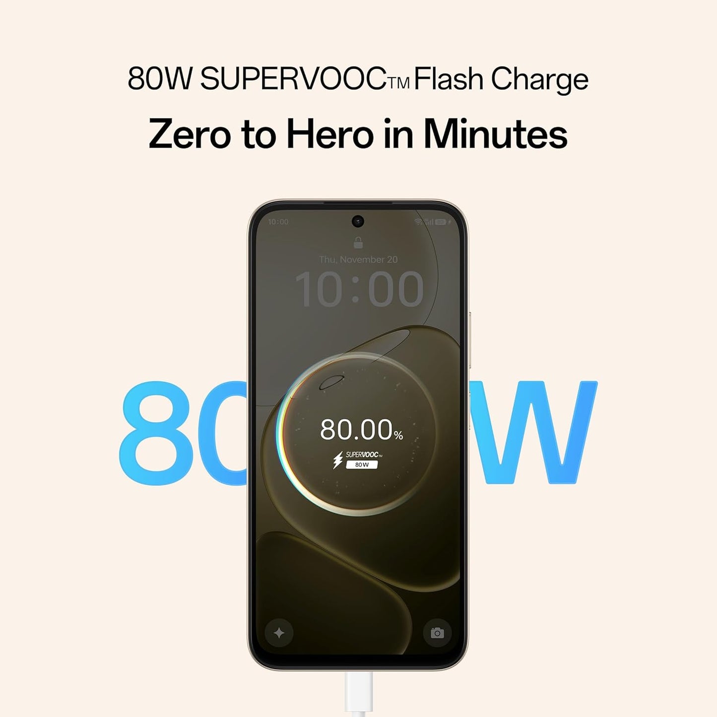 OPPO A6 Pro 5G – 8GB RAM, 256GB Storage | Brown | Dimensity 6300