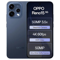 OPPO Reno 15 5G – 12GB RAM, 256GB Storage | Twilight Blue