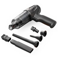 Ambrane 12kPA Powerful Suction 80W Wireless Hand Vacuum & Air Blower 2-in-1 Wireless Vacuum Cleaner, BLDC Motor HEPA Filter, Compact & Lightweight for Car, Home use, & Pet Hair (Mini Vac 02, Black)