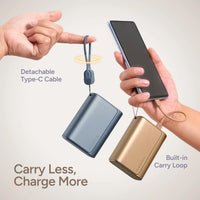 Ambrane 20000mAh 35W Fast Charging(PowerMini 20, Black)