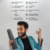 Intex Beast 20X Newly Launched 20W BT Soundbar