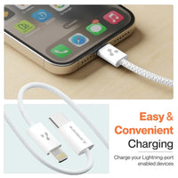 Ambrane Type-C to Lightning Cable (ABTL-Q12)