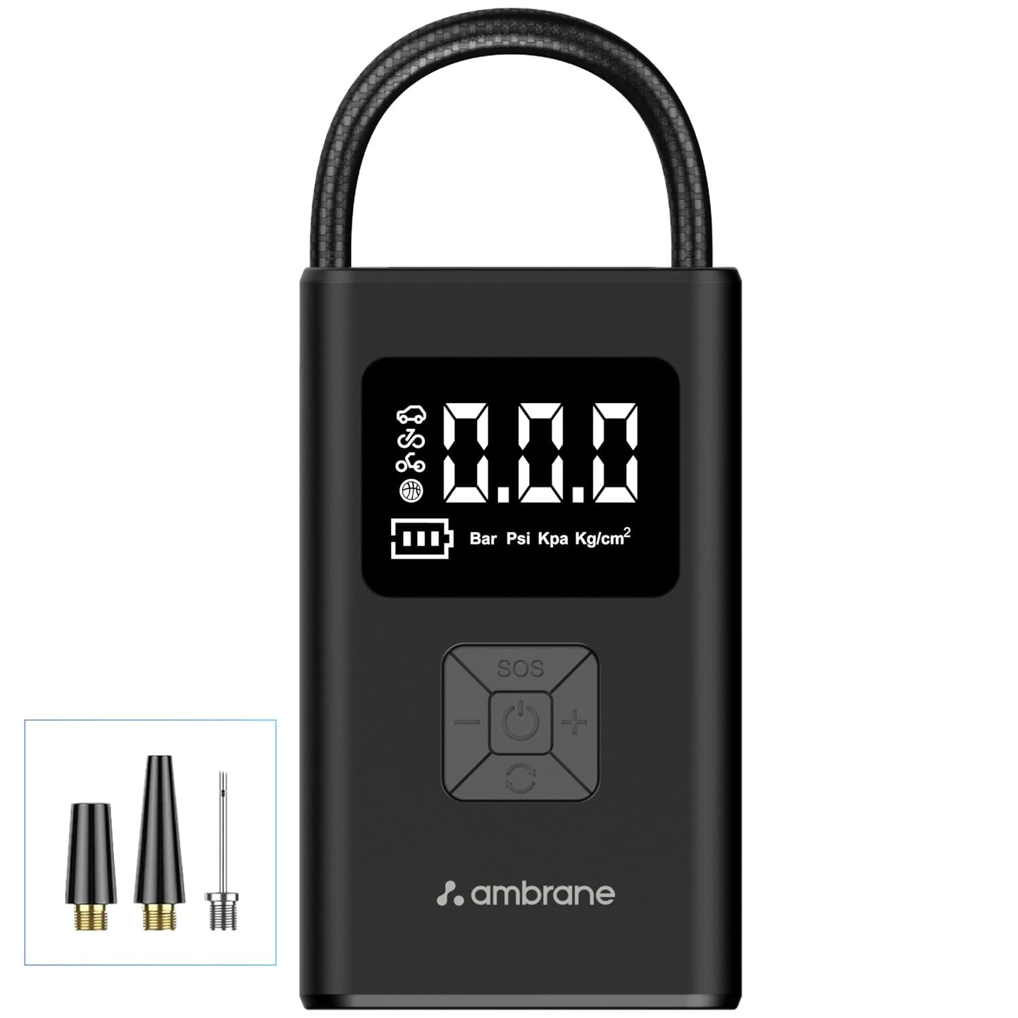 Ambrane Wired Tyre Inflator