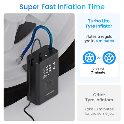 Ambrane Wired Tyre Inflator