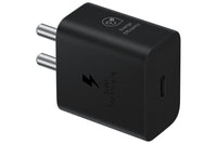 Samsung 25W Super Fast Travel Adaptor (Without Cable) | GaN, Type-C | Black