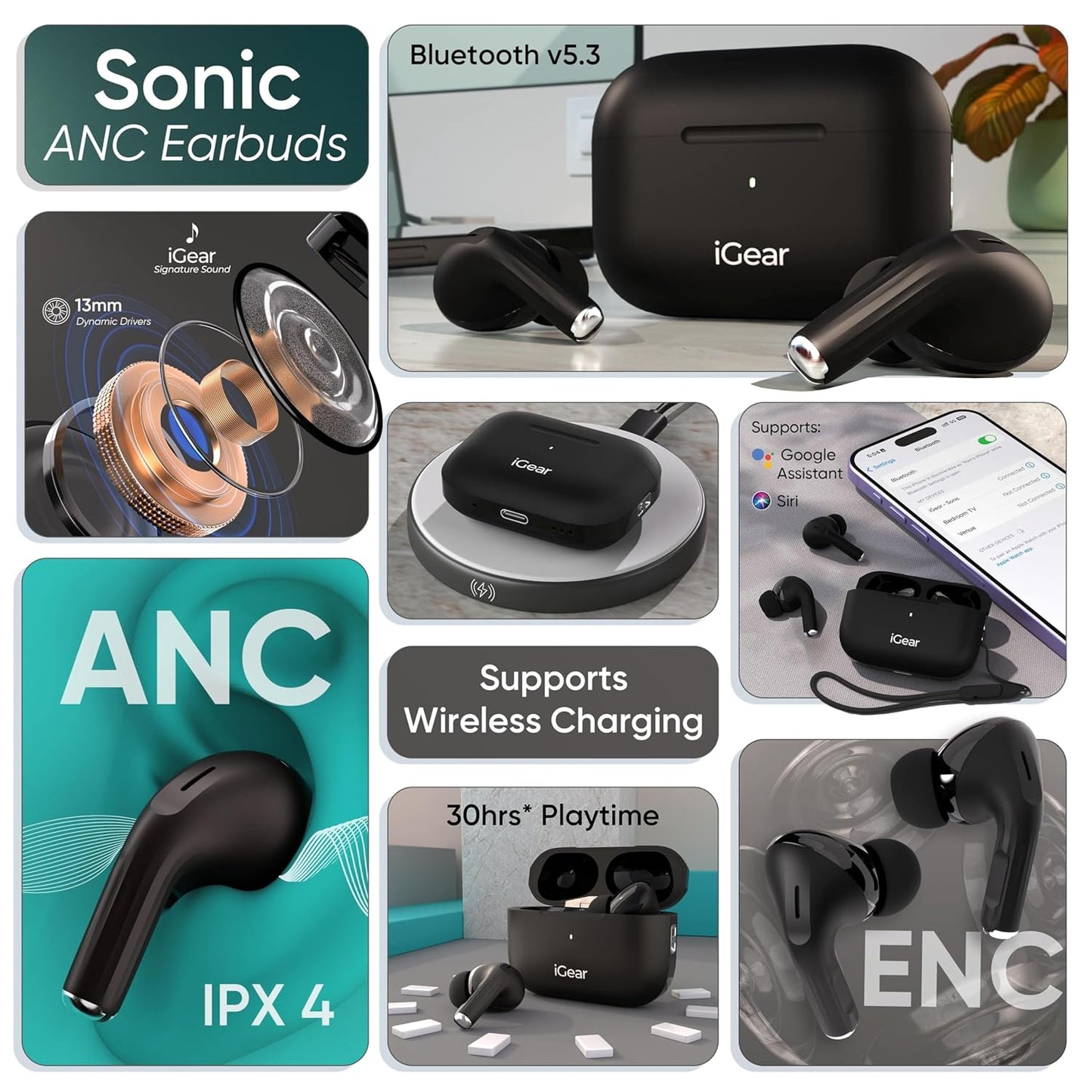 iGear Sonic True Wireless Earbuds