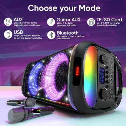 iGear X-Bass 160 Ultimate 160W Portable Bluetooth Party Speaker