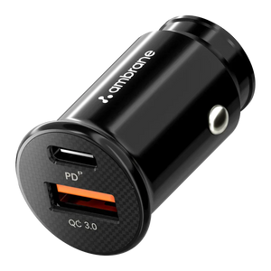 Ambrane ACC-21 Car Charger — 20W Fast Car Charger Best Price Pathankot Punjab