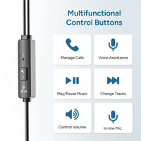 Ambrane WiredEarphones (EP-83) - Nazakat Telecom